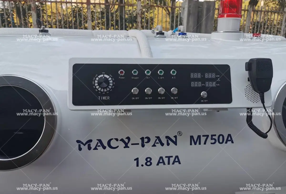 MC7501.8ATA Stretcher Access Hyperbaric Oxygen Chamber