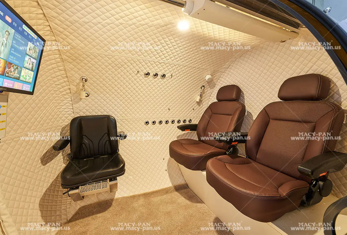 2.0ATA Hyperbaric Chamber-HE5000 Multiplace Metal