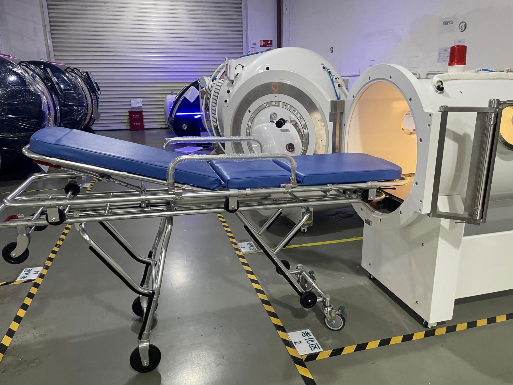 MC750 1.8ATA Stretcher Access Hyperbaric Oxygen Chamber 