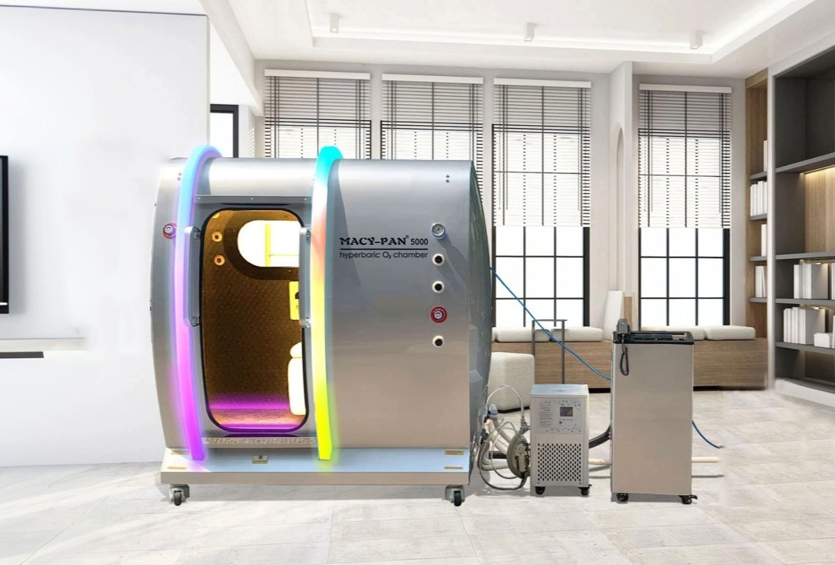 HE5000mono 2.0ATA Multiplace Metal Hyperbaric Chamber