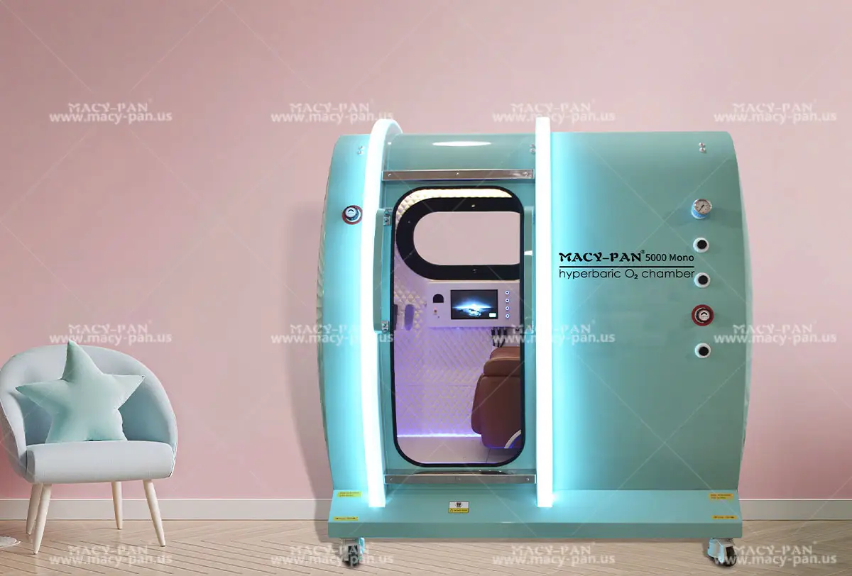 HE5000mono 2.0ATA Multiplace Metal Hyperbaric Chamber