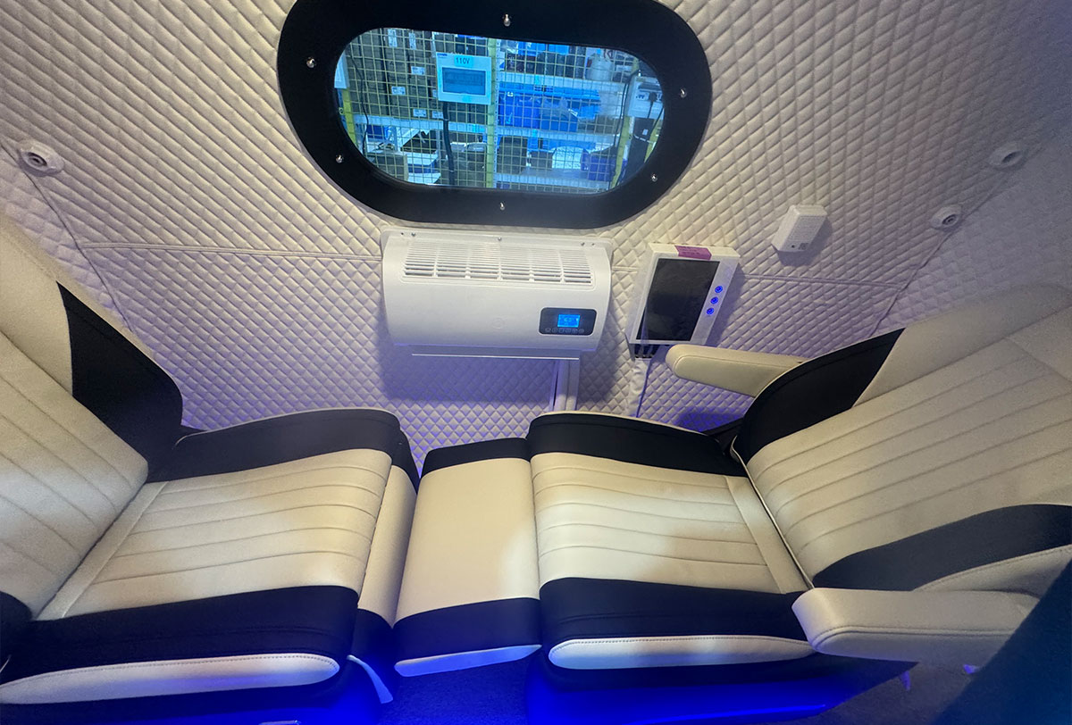 HE5000 Fort 2.0ATA Multiplace Metal Hyperbaric Chamber