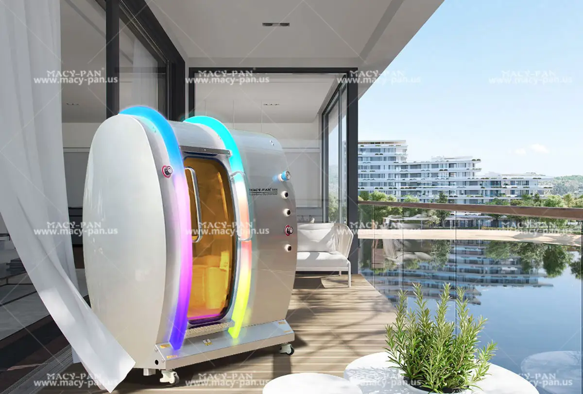 HE5000mono 2.0ATA Multiplace Metal Hyperbaric Chamber