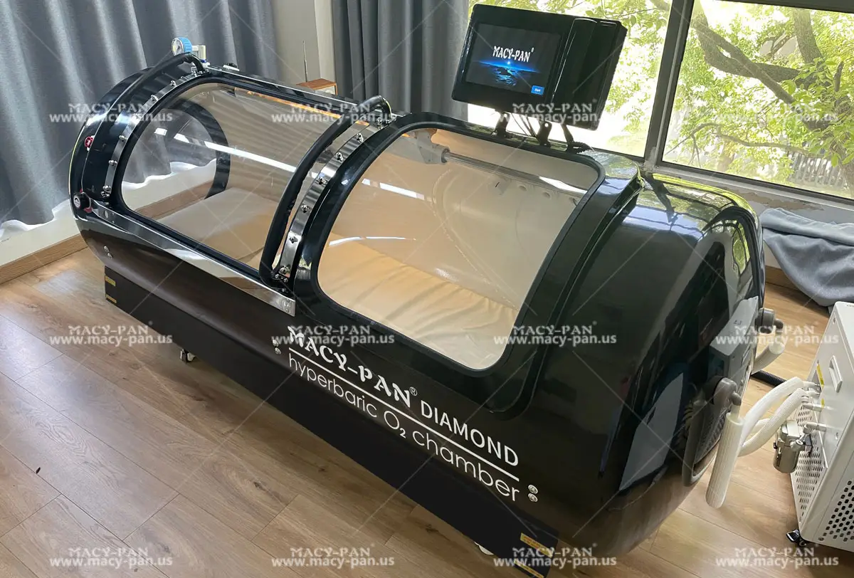 Macy-Pan Dia90 2.0ATA Hard-shell dual-view hyperbaric oxygen chamber