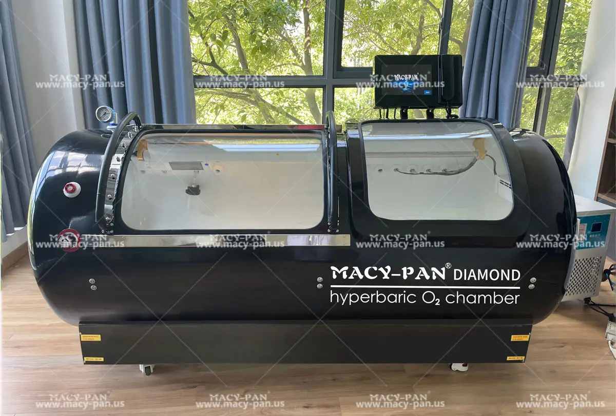 Macy-Pan Dia90 2.0ATA Hard-shell dual-view hyperbaric oxygen chamber
