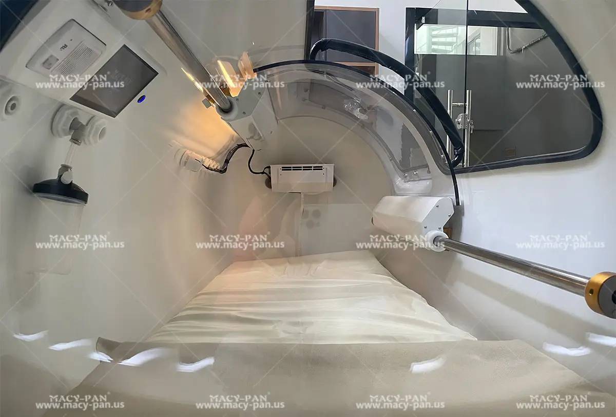 Macy-Pan Dia90 2.0ATA Hard-shell dual-view hyperbaric oxygen chamber