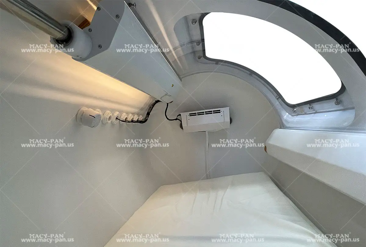Macy-Pan Dia90 2.0ATA Hard-shell dual-view hyperbaric oxygen chamber