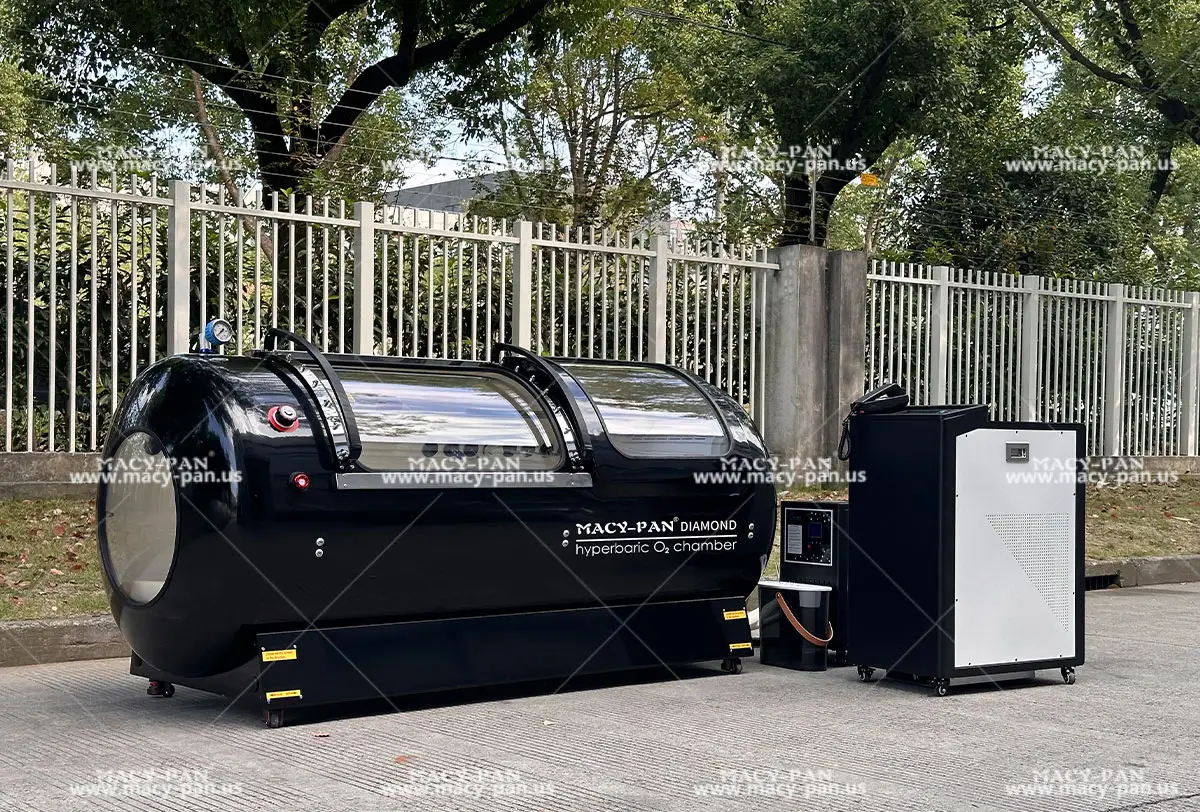 Macy-Pan Dia90 2.0ATA Hard-shell dual-view hyperbaric oxygen chamber