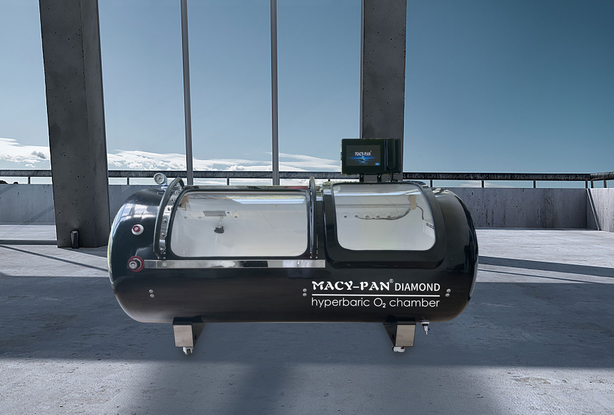 Macy-Pan Dia90 2.0ATA Hard-shell dual-view hyperbaric oxygen chamber