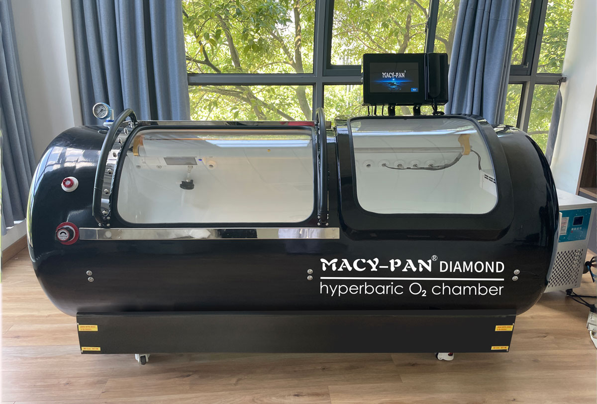Macy-Pan Dia90 2.0ATA Hard-shell dual-view hyperbaric oxygen chamber