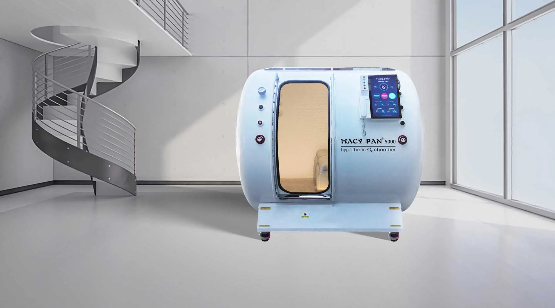 Macy-Pan Hyperbaric Oxygen Chamber HE5000