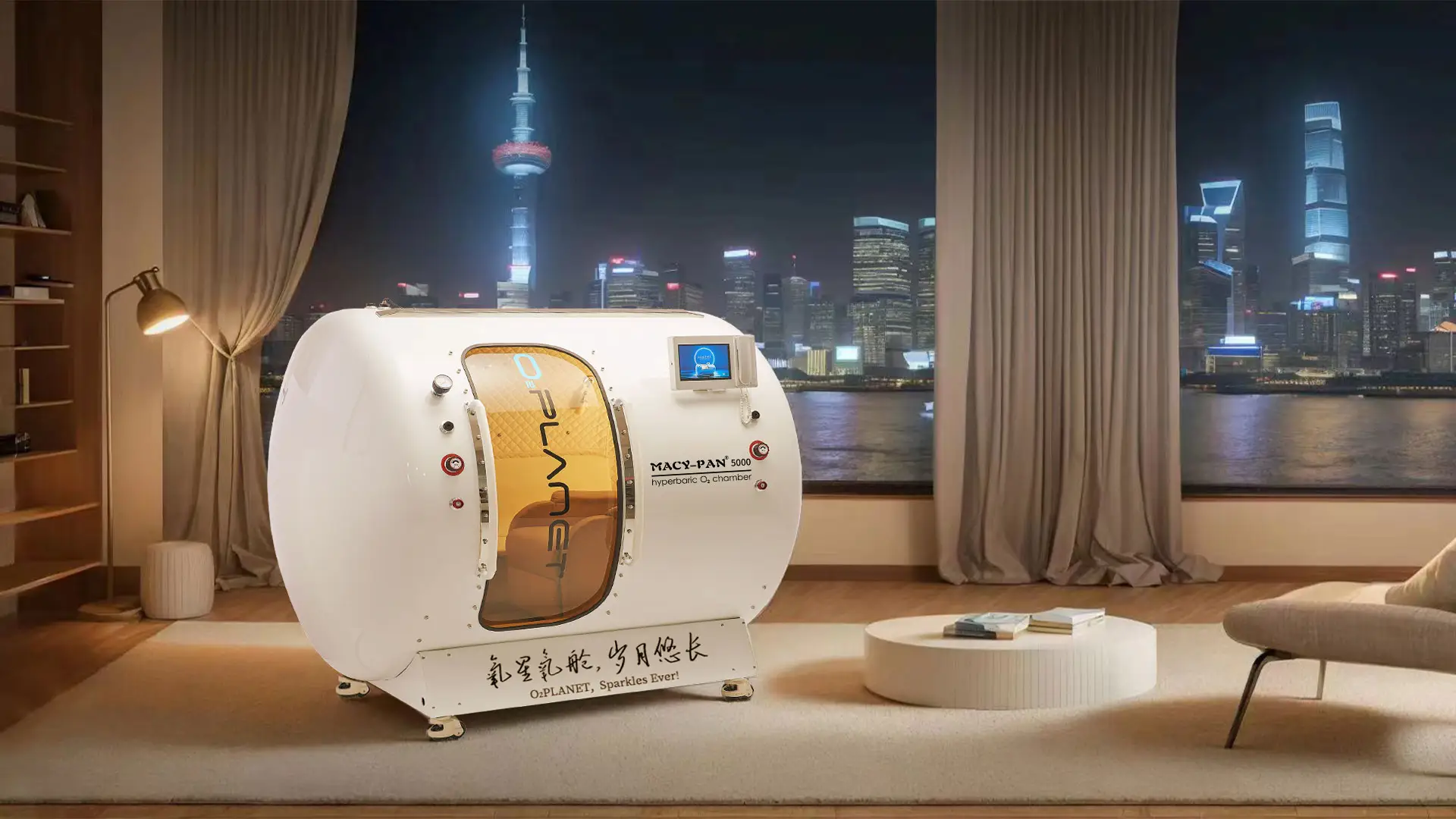 Macy-Pan Hyperbaric Oxygen chamber HE5000