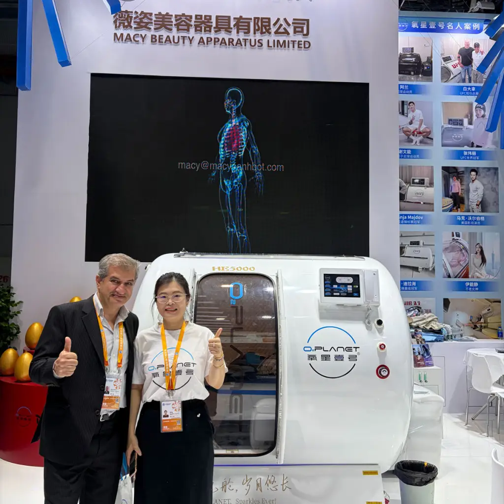Macy-pan Hyperbaric Oxygen Chamber at the Exhibition