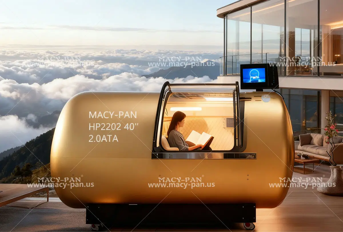 2ATA hard shell Hyperbaric Chamber-HP2202  40”