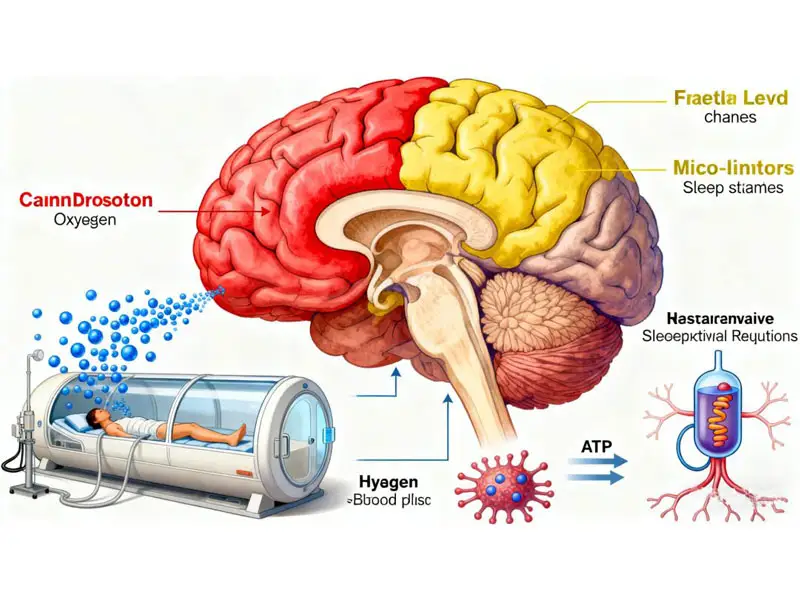 A Non-Drug Support for Sleep Disorders—HBOT